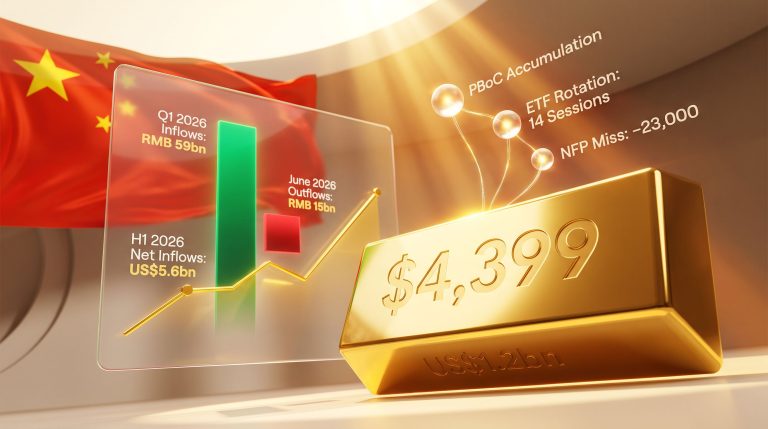 Chinese Gold ETF Inflows & Dip Buying in 2026