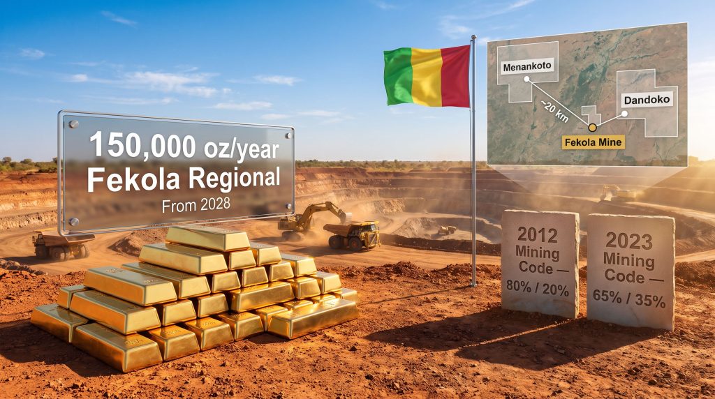 B2Gold Fekola Regional Exploitation Permit in Mali