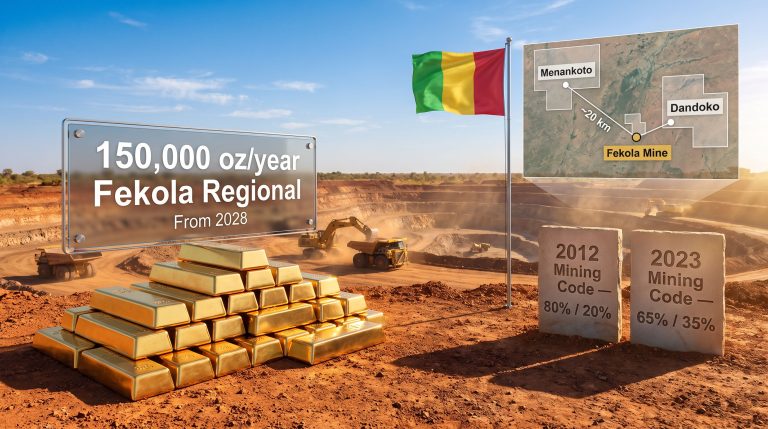 B2Gold Fekola Regional Exploitation Permit in Mali
