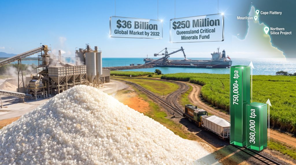 Queensland Silica Sand Mine to Double Output by 2026