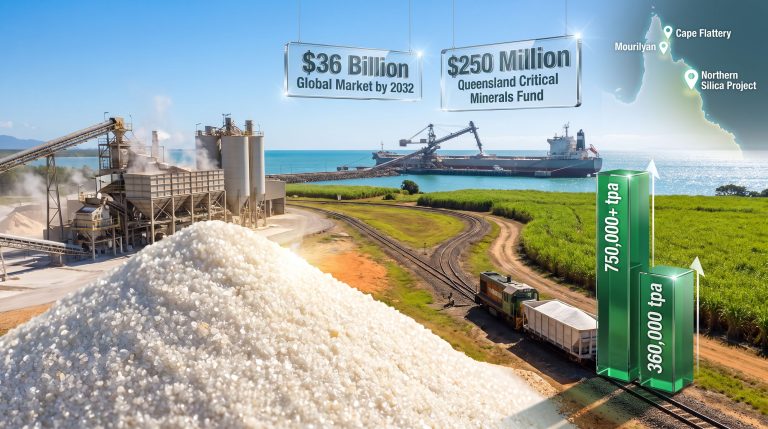 Queensland Silica Sand Mine to Double Output by 2026