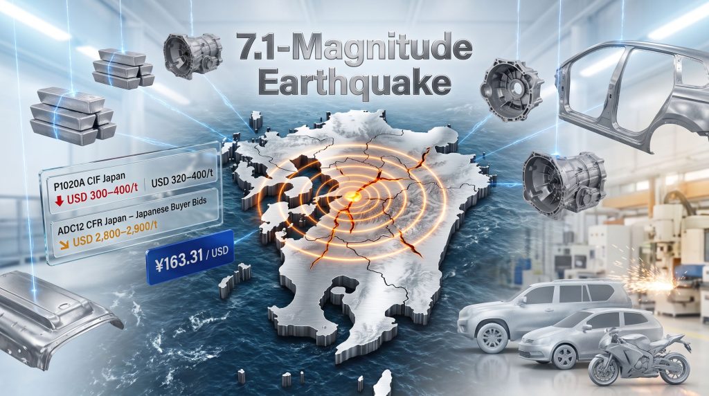 Japan Earthquake Halts Automakers, Hits Aluminium Demand
