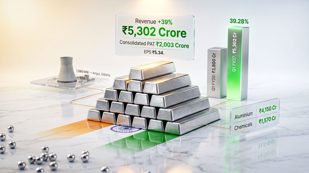 NALCO Q1 Revenue Surges 39% on Higher Aluminium Prices