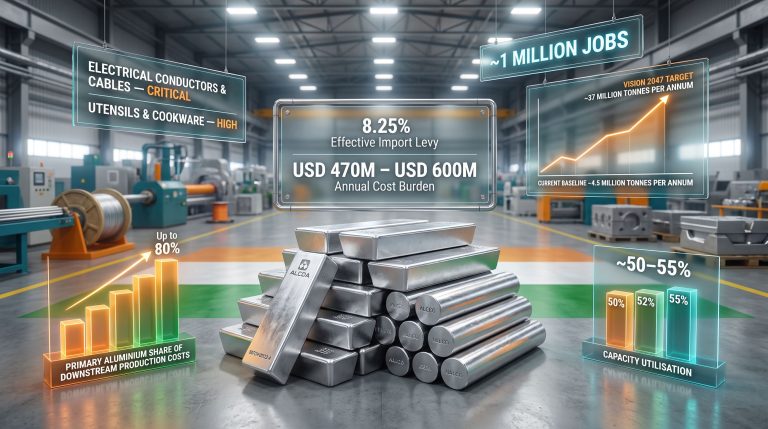 India Aluminium Import Levy: MSME Raw Material Costs