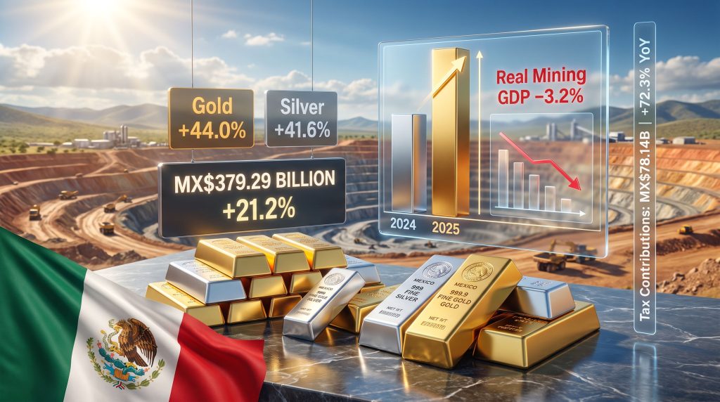 Mexico Mining Value Hits Record Despite Flat Output