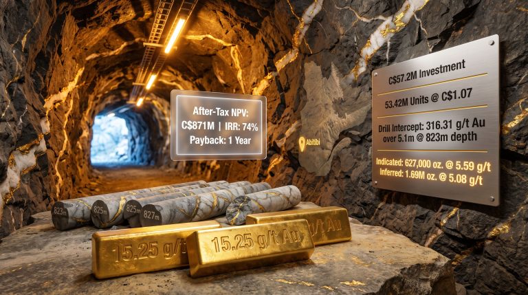 Agnico Eagle's C$57M Bet on O'Brien Mine