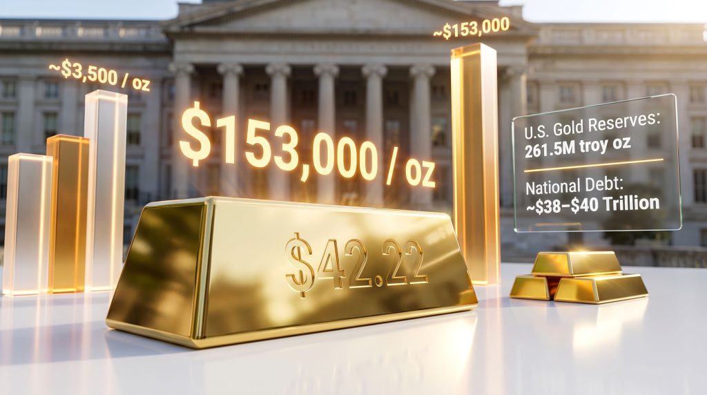 US Debt and Gold Revaluation: What the Numbers Show