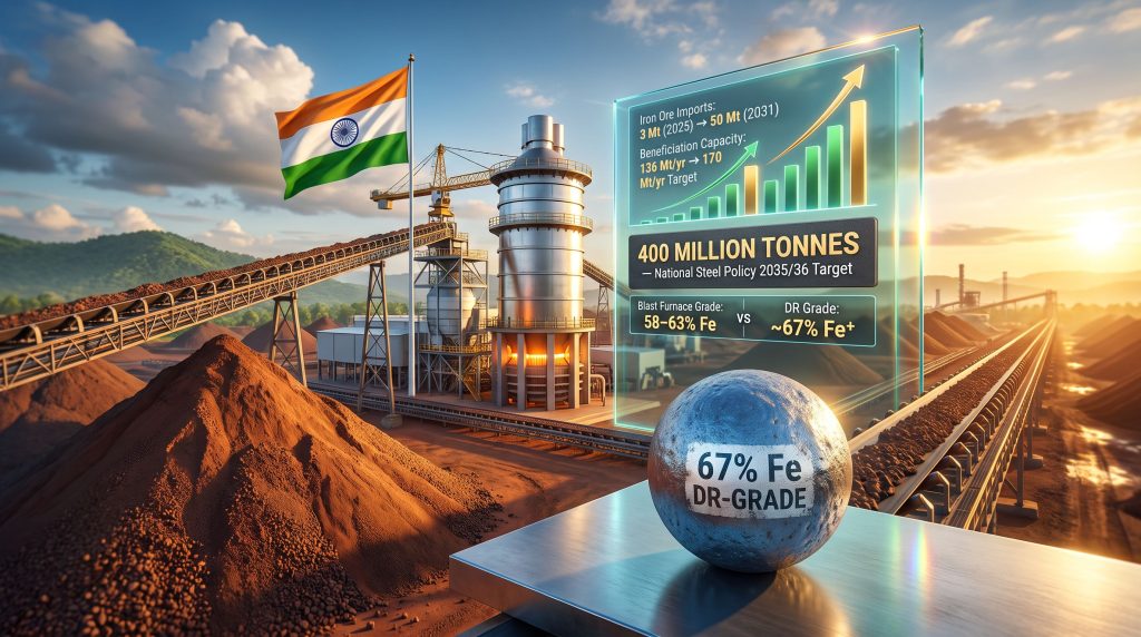 India Iron Ore Quality for Steel Decarbonisation