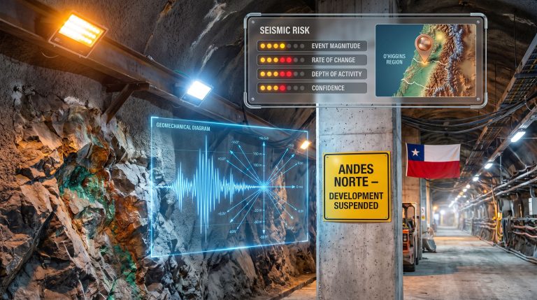 Codelco Halts Andes Norte Over Seismic Risk