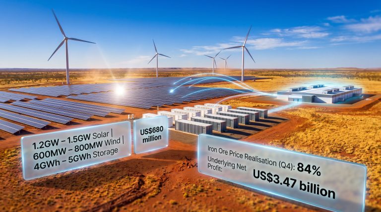 Fortescue Pilbara Green Grid Powers Data Centres
