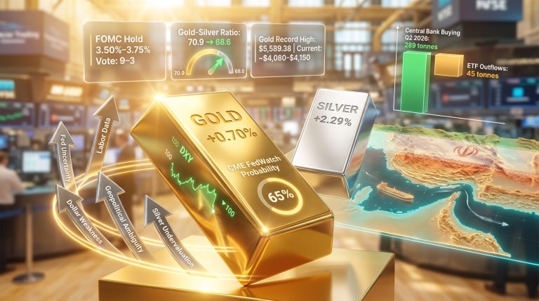 Why Is Gold Rising Today? Fed, Dollar & Hormuz