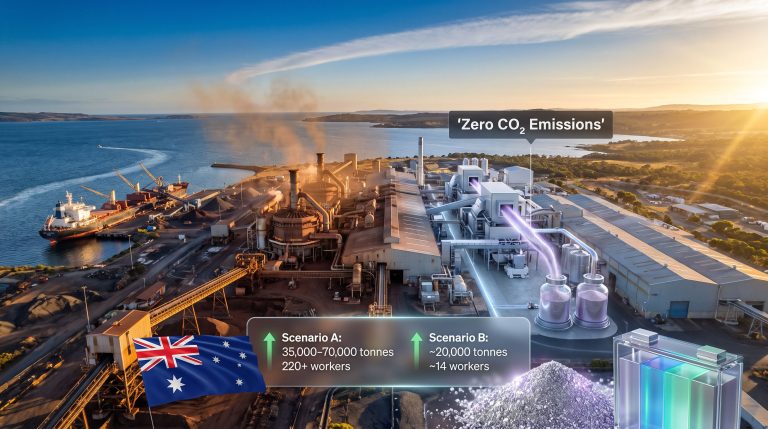 Natrium Redox Bell Bay Smelter Revival Plan