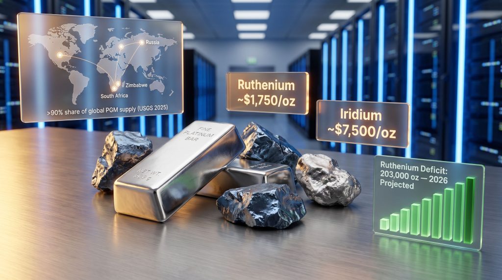 Platinum Group Metals Powering AI Data Centers