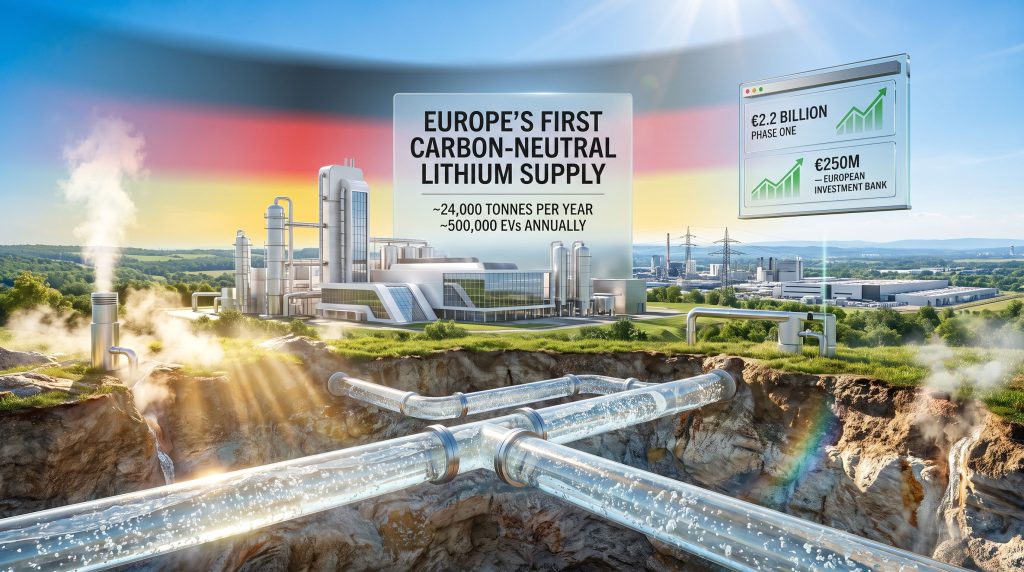 Vulcan Energy Europe Lithium Project Lionheart