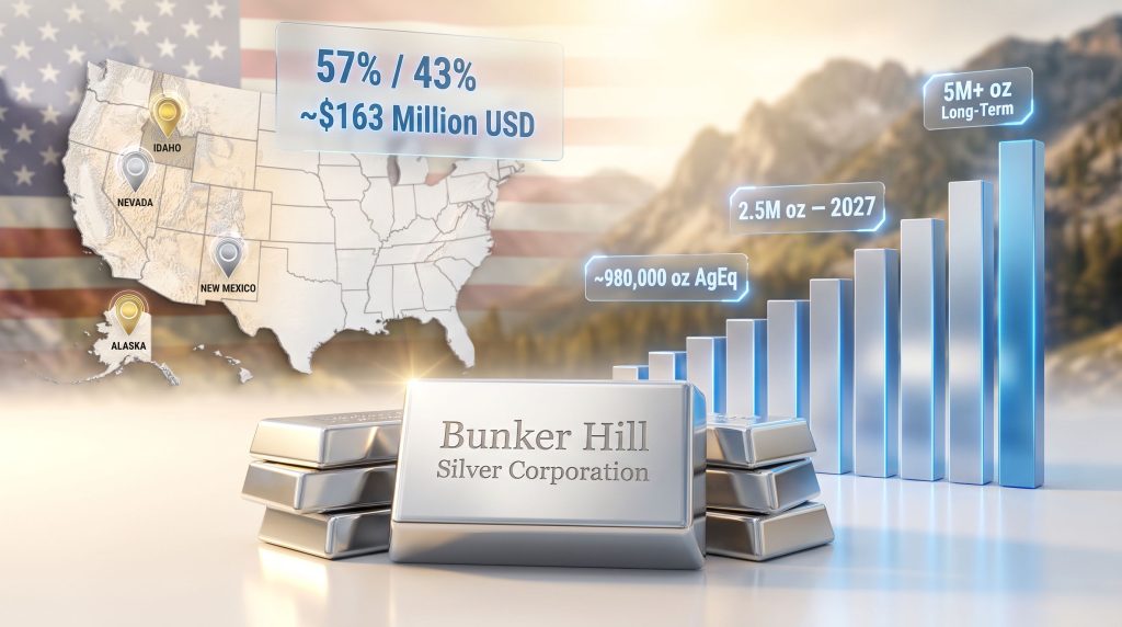 Bunker Hill Mining Merges With Silver47 in US Deal