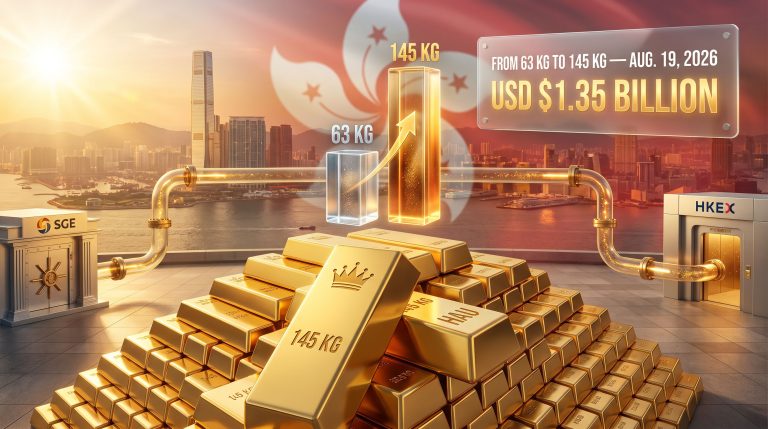 Hong Kong Gold Futures Physical Delivery Record 2026