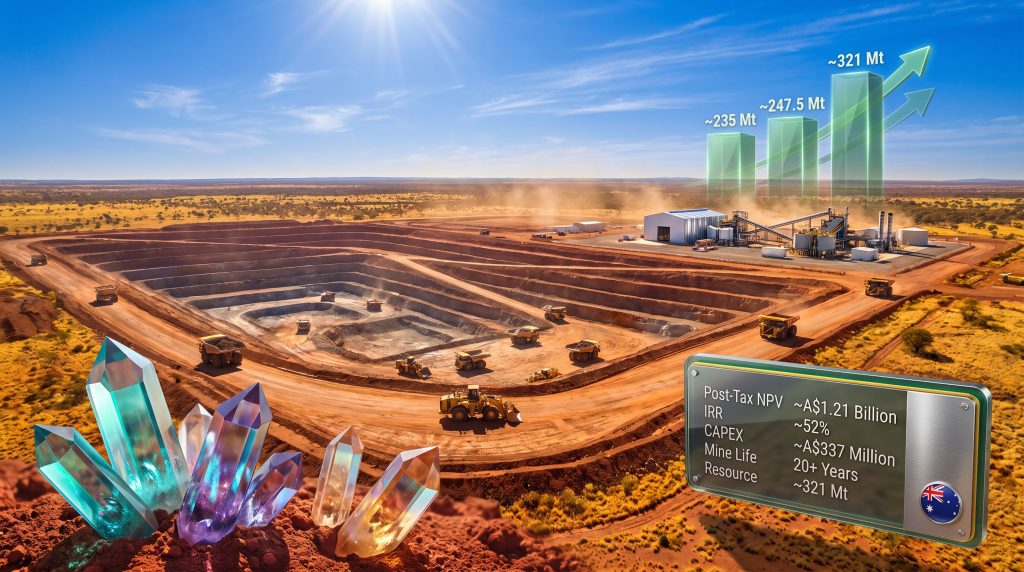 Victory North Stanmore Mine Plan: HREE Project PFS