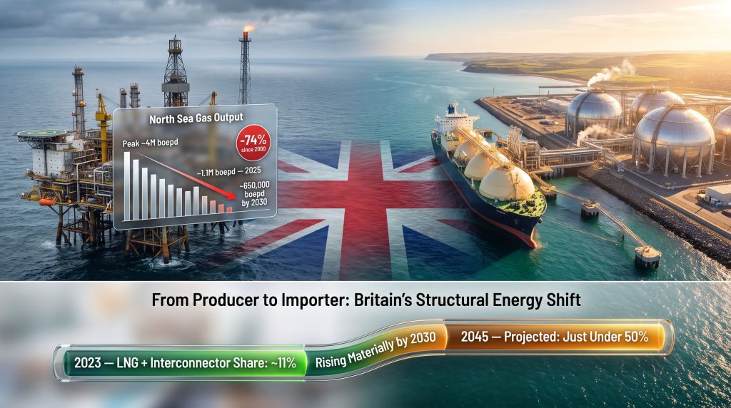 UK LNG Imports & North Sea Gas Decline Explained
