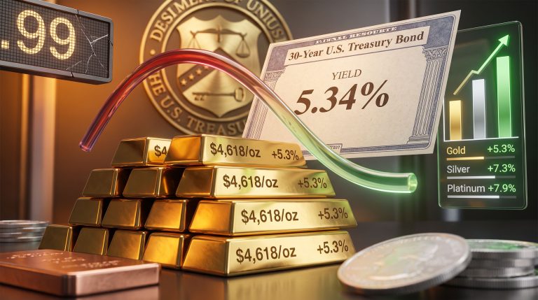 Treasury Buybacks Drive Gold Above $4,500