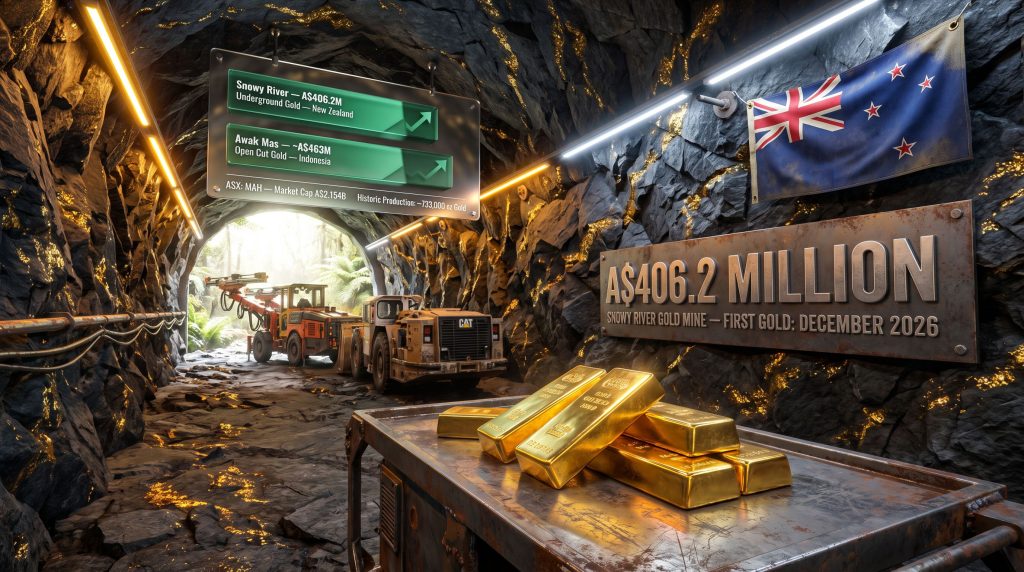 Macmahon Snowy River Gold Mine Contract Wins $406M