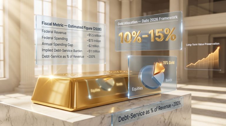 Ray Dalio 15% Gold Allocation: Portfolio Guide