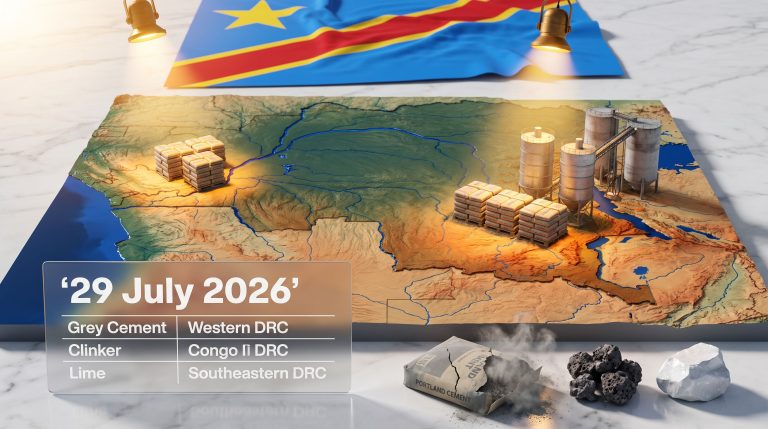 DR Congo Cement & Lime Import Restrictions 2026