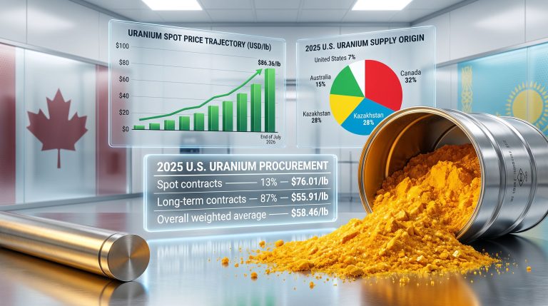 Uranium Prices Steady as EIA Releases 2026 Report