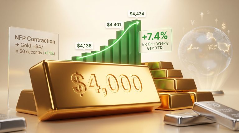 Gold Finds Its $4,000 Floor: Key Levels to Watch