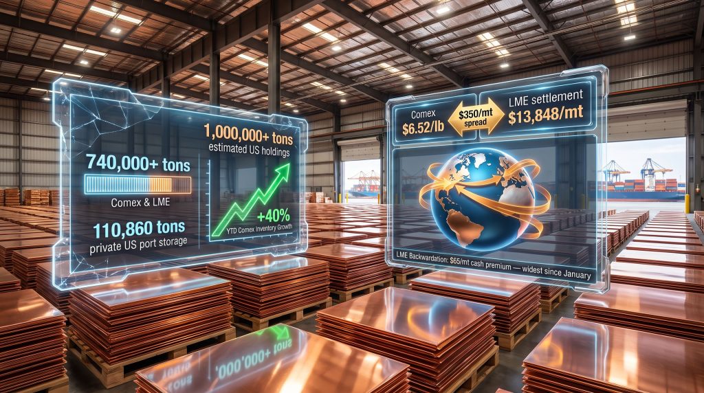 US Copper Imports Tighten Supply Outside the US