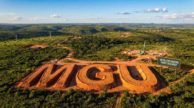 Magnum Mining and Exploration Ltd-MGU-MGU initial exploration target site