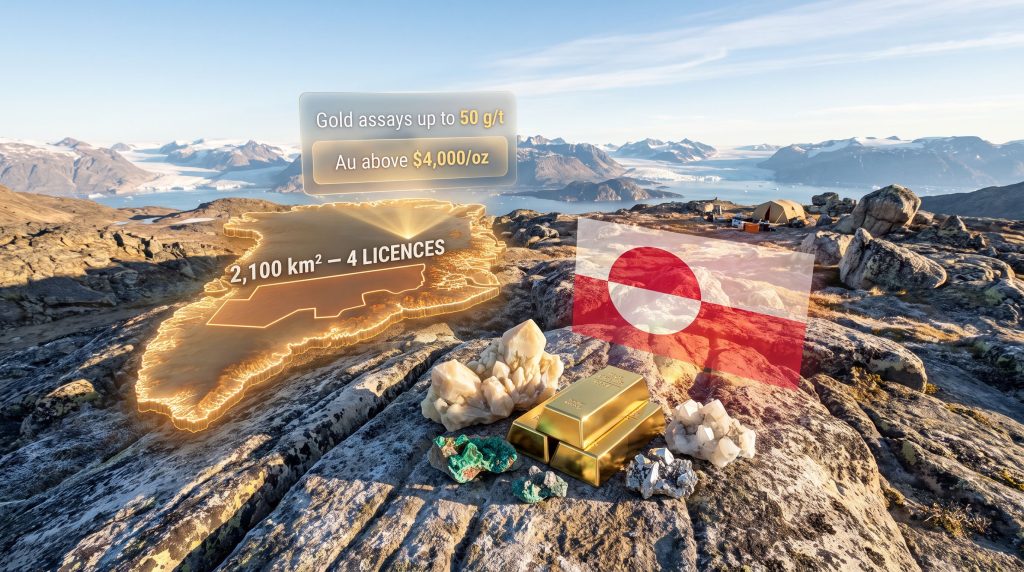 GreenX Greenland Gold & Critical Minerals Portfolio