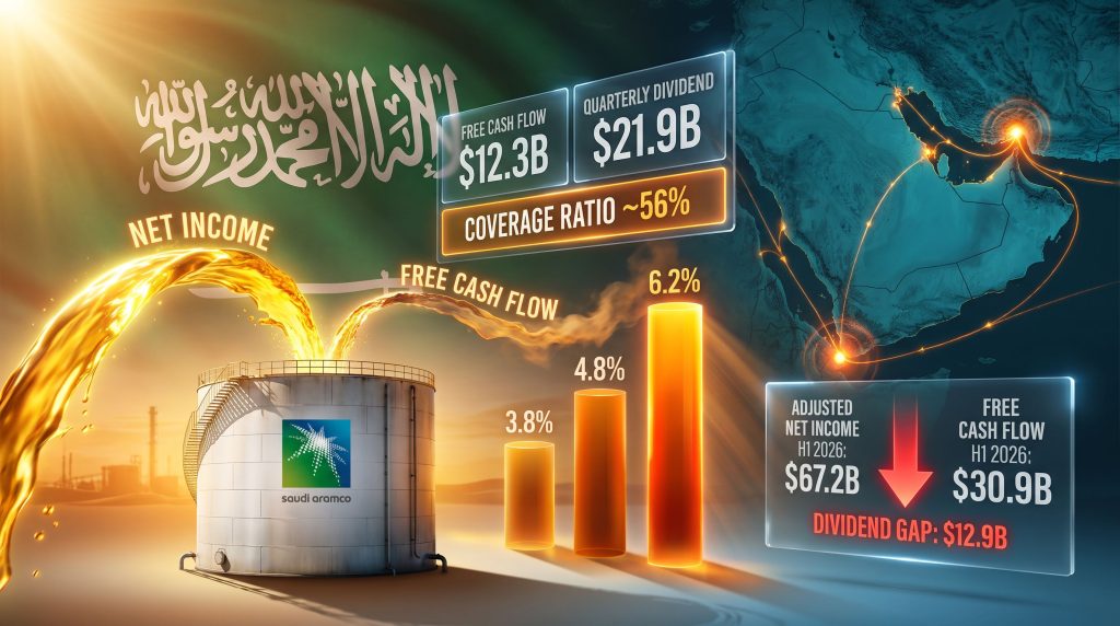 Aramco Cash Flow Crisis: Profits vs Free Cash Flow