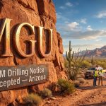 Magnum Mining and Exploration Ltd-MGU-MGU Arizona BLM drilling notice scene