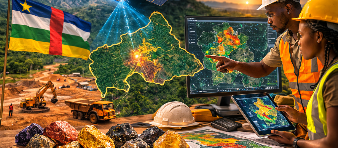 Central African Republic Turns to Satellite Exploration to Unlock Strategic Mineral Resources