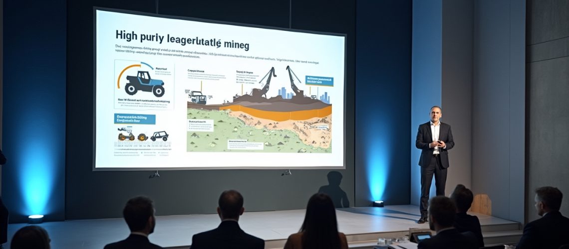 Presentation on high purity manganese mining.