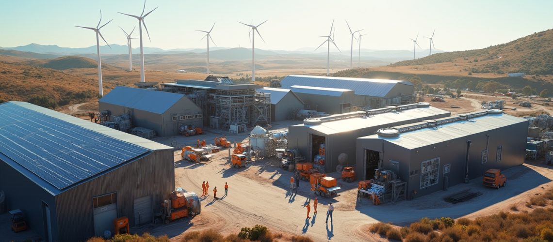 Australian government fund for low-emission iron plant.