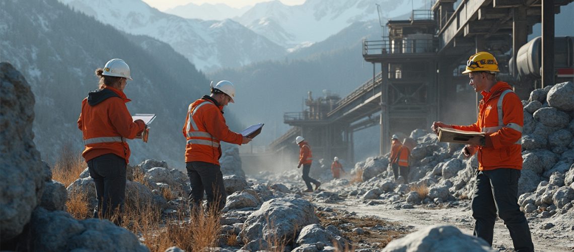 Niobium recovery study in mountainous terrain.